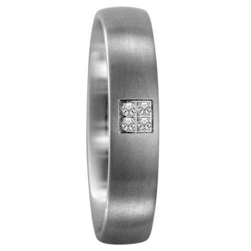Titanium women s ring Kammerflimmern