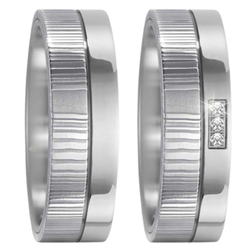 Kalyan jewellers sales silver couple rings
